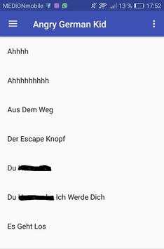 Angry German Kid Soundboard screenshot 2