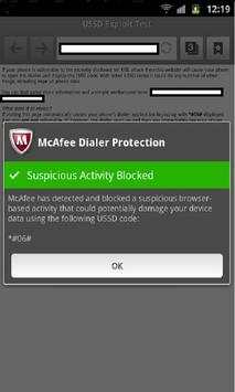 McAfee Dialer Protection screenshot 4