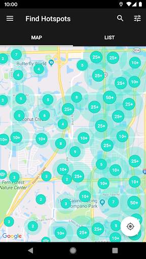Xfinity WiFi Hotspots скриншот 6