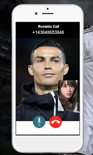Ronaldo Video Call Prank screenshot 4