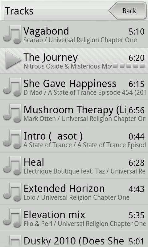 Xplay music player screenshot 4