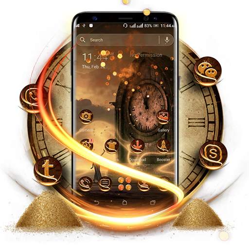 Vintage Clock Launcher Theme 1.6