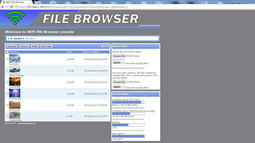 WiFi File Browser Pro screenshot 7