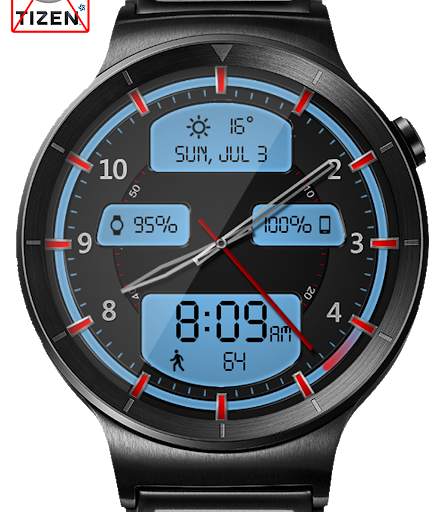Chrome LED HD Watch Face Widget & Live Wallpaper screenshot 15