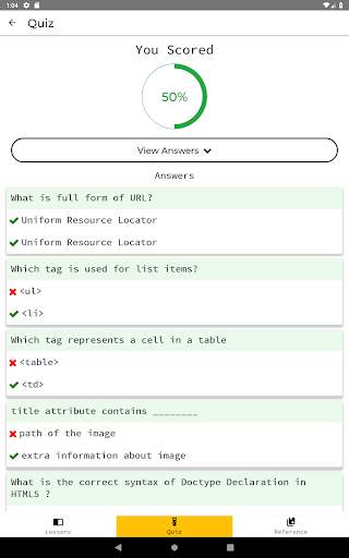 HTML In Bits: Learn HTML in Bits screenshot 13