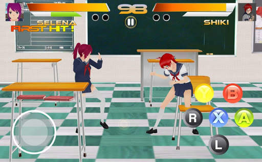 Schoolgirls Battle - Fighting Rumble Arena स्क्रीनशॉट 3
