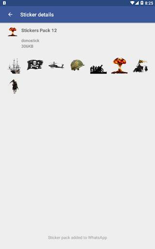 War Stickers for WhatsApp - WAStickerApps screenshot 2