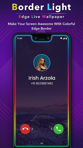 Border Light Live Wallpaper - Edge Border Light screenshot 5