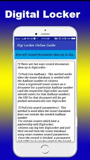 Digi Locker Guide screenshot 3