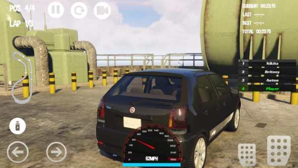 Car Racing Fiat Game screenshot 1