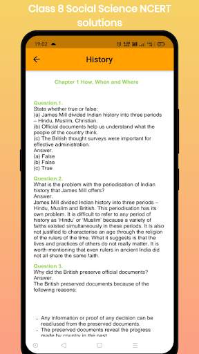 Class 8 Social Science NCERT Solutions screenshot 5