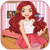 hair stylist - hairdresser games logo