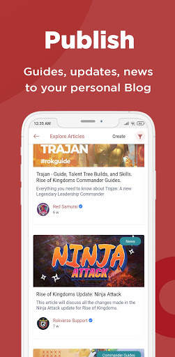 Rokverse Rise Of Kingdoms Social Network Companion screenshot 6