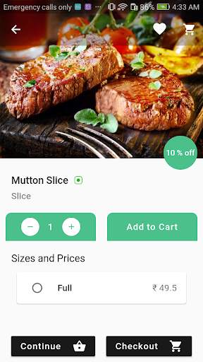 Flutter Food Ordering and Restaurant Mobile App screenshot 3