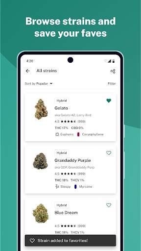 Leafly: Find Cannabis and CBD screenshot 4