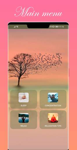 Relax Meditation Therapy Music - Chill and Sleep screenshot 1
