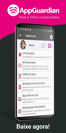 AppGuardian (Versão Pais) - Controle Parental screenshot 2