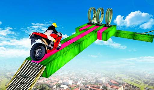 Moto Bike Impossible Tracks Bike Stunts screenshot 3