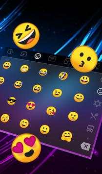 Classic Pink blue Light Keyboard Theme screenshot 4