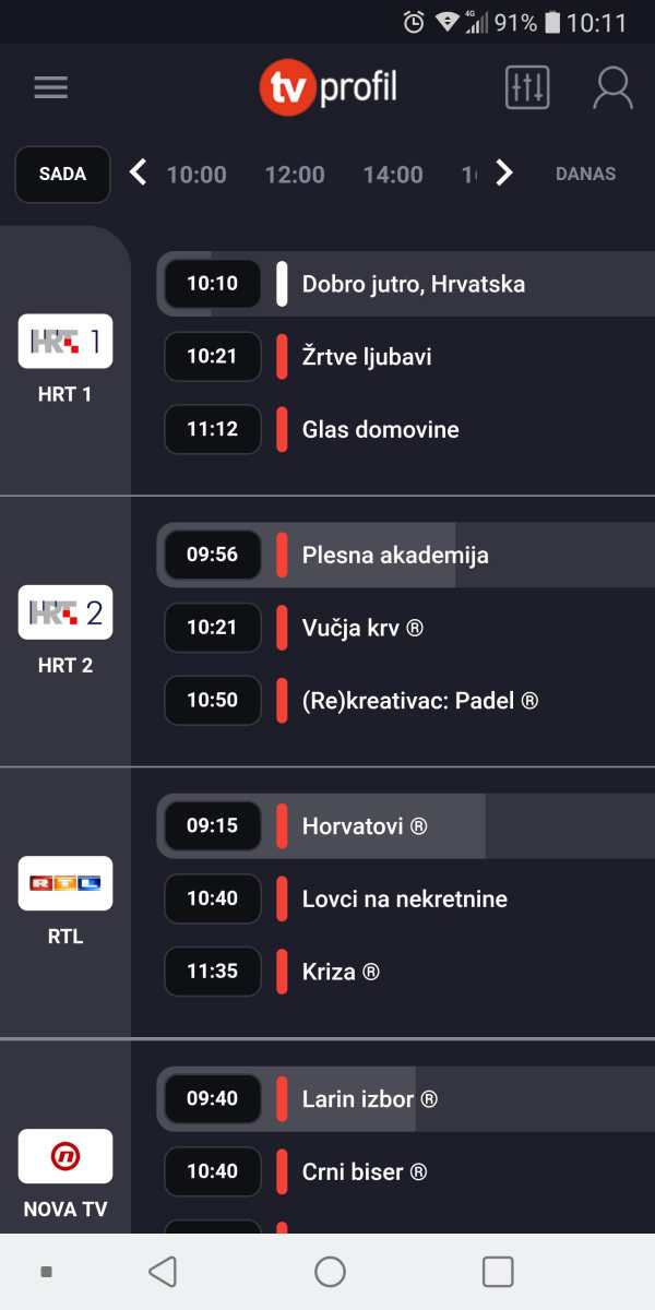 TvProfil - TV program screenshot 1