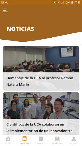 UCAapp, Universidad de Cádiz screenshot 6