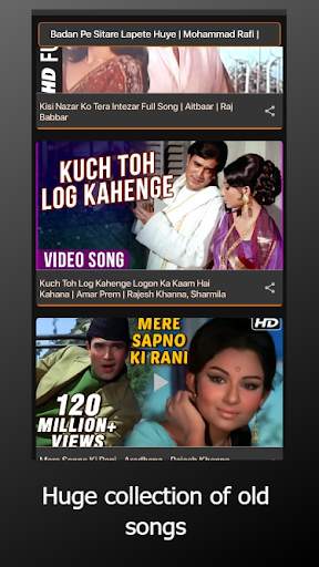 Old Classic Songs - Free Videos screenshot 3