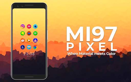 MI97 Pixel - Icon Pack screenshot 1