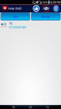 Hide SMS ,Private Message screenshot 1