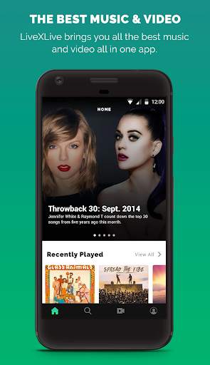 LiveXLive - Streaming Music and Live Events screenshot 1