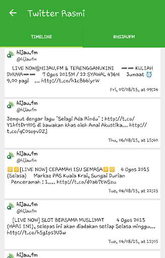 Hijau FM screenshot 8