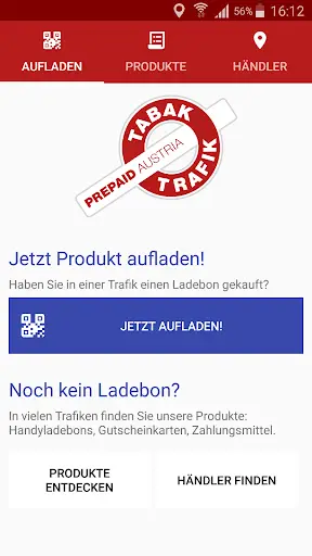 Prepaid Austria screenshot 1