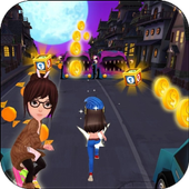 Subway Scary Princess: Temple Final Surf Bus Run icon