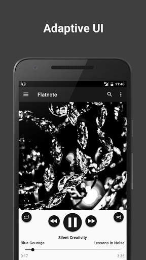Flatnote Music Player screenshot 2