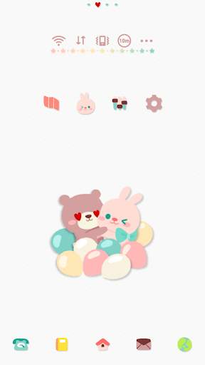 Love is dodol launcher theme screenshot 5