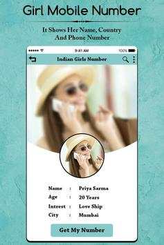 Girls Mobile Number : Search Girlfriend Number screenshot 4