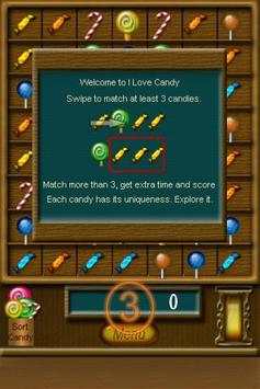 I Love Candy - Free Games screenshot 1