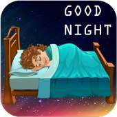 Good night (Stickers, SMS and Gif) icon