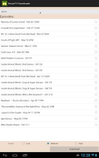 Simple TV Downloader screenshot 13