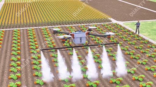Modern Farming Game: Farm Simulation Tractor Games screenshot 2