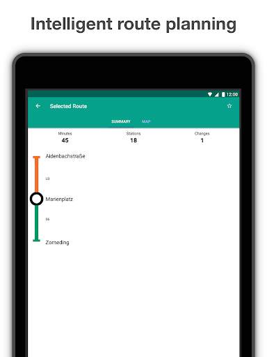 Munich Metro - MVG map and route planner screenshot 14
