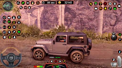 4x4 Jeep Driving Offroad Games screenshot 6