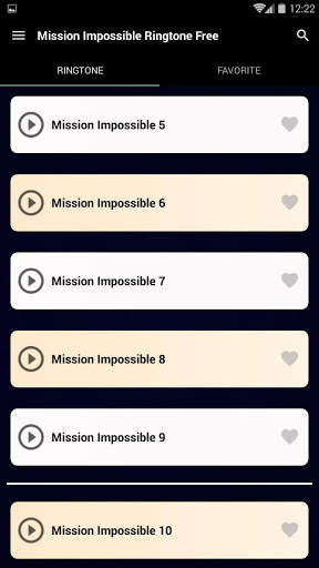 ringtone mission impossible screenshot 4