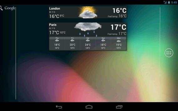StormWeather Widget Lite screenshot 12