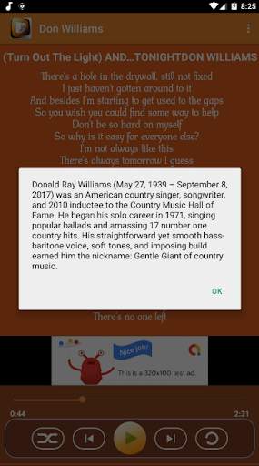 ⭐️ Best Of Song "Don Williams"⭐️⭐️ screenshot 4
