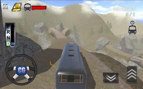 Commercial Bus Bukit Climb Sim screenshot 3