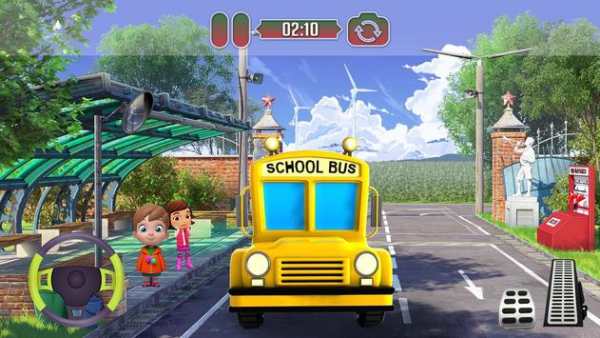 City School Bus Driver Simulator 2019:Fly Airplane screenshot 1