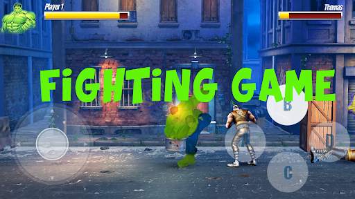 Hunk Street King Fighter 3D Game screenshot 2