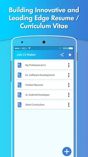 Professional Resume Builder - Job CV Maker screenshot 2