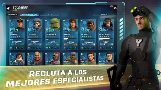 Tom Clancy's Elite Squad - RPG militar screenshot 1