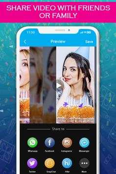 Photo Slideshow with Music - Create Birthday Cards screenshot 7